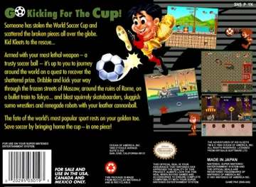 Adventures of Kid Kleets, The (USA) (En,Fr,Es) box cover back